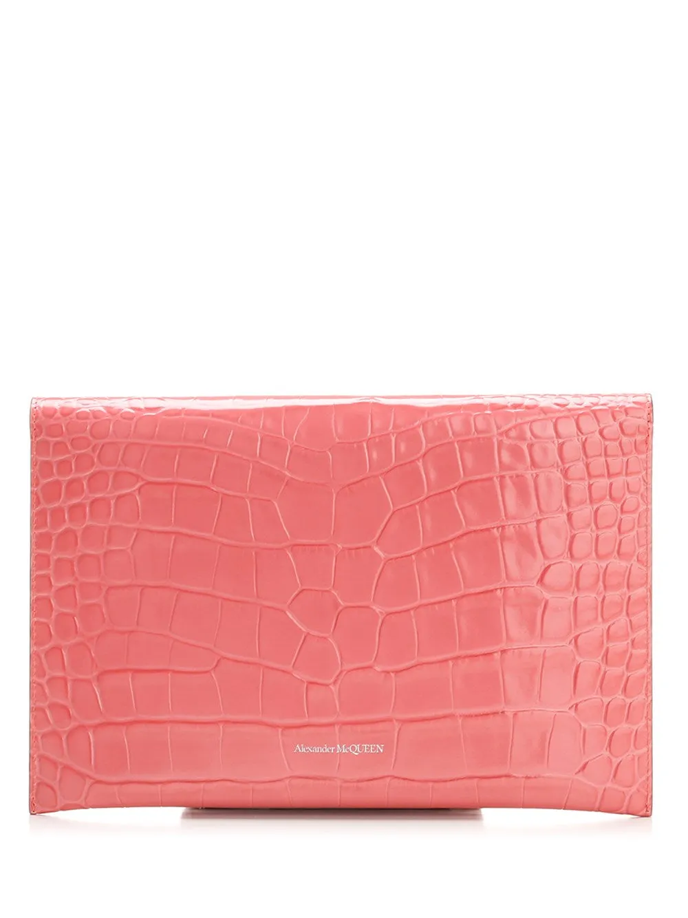 Alexander McQueen Skull Plaque Clutch Bag