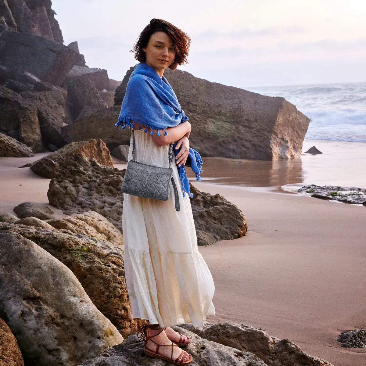 Anti-Theft BoHo Clutch Crossbody
