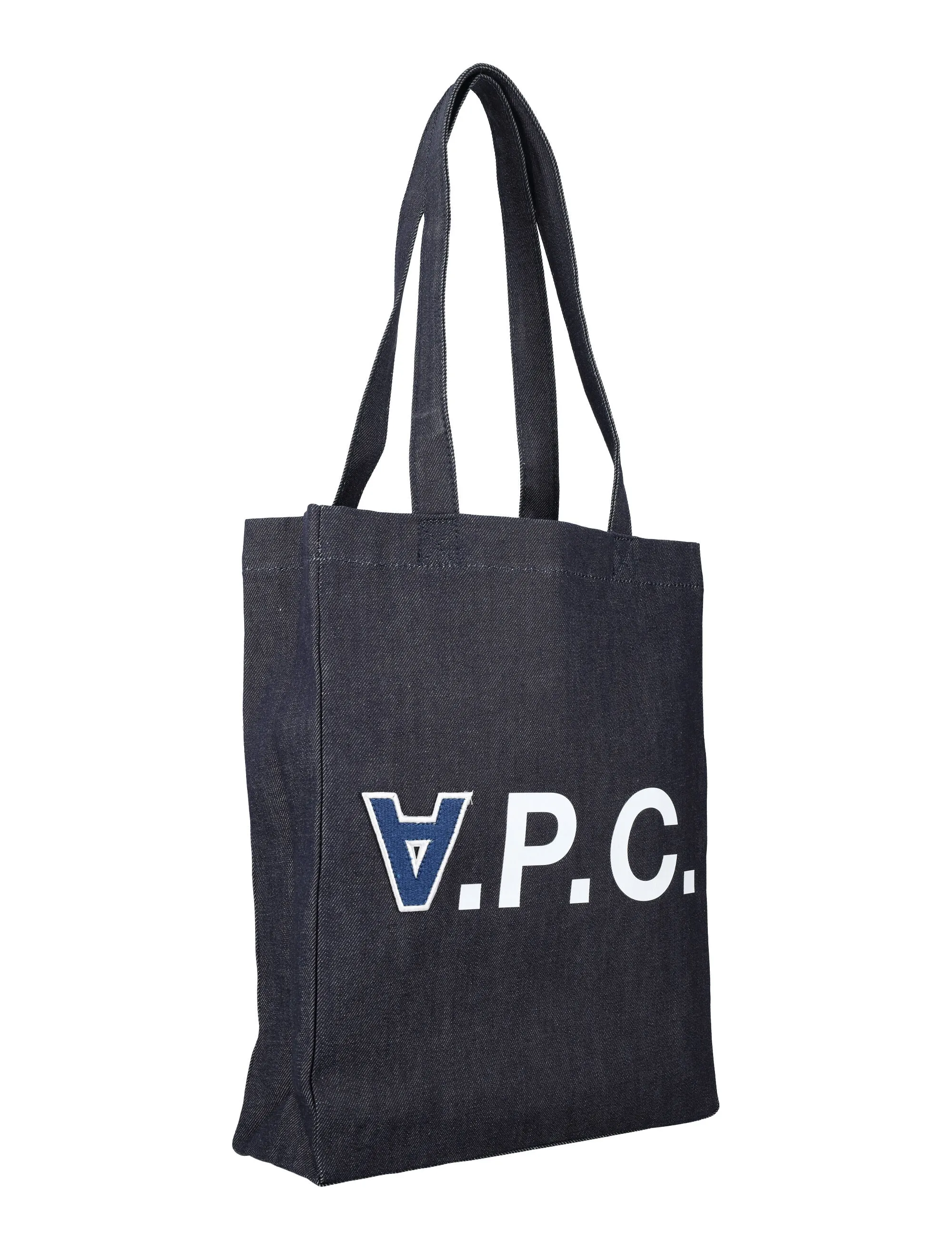 A.P.C. Guitare Poignard Logo Printed Tote Bag