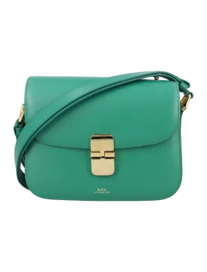 A.P.C. Logo Detailed Foldover Shoulder Bag