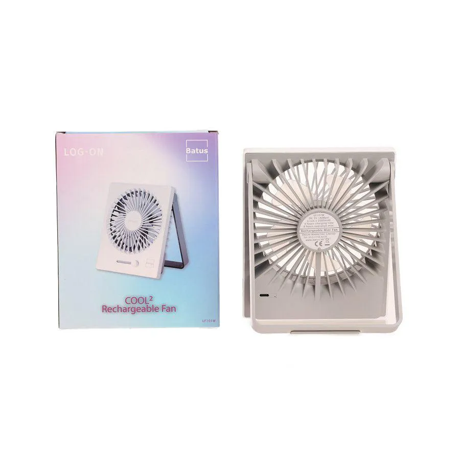 BATUS Cool 2 Foldable Desk Fan Whie