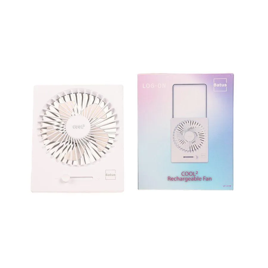 BATUS Cool 2 Foldable Desk Fan Whie