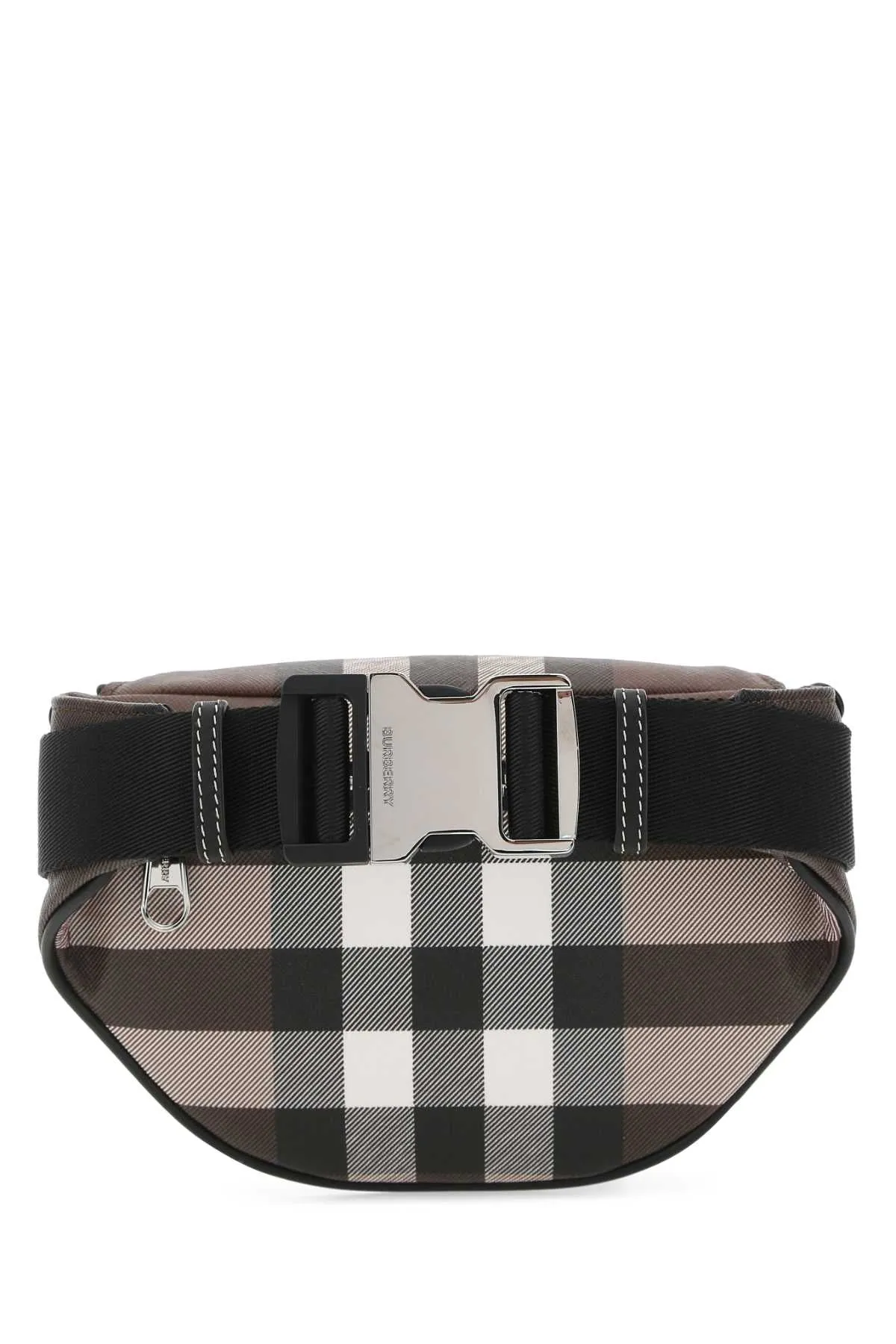 Burberry Checked Logo Plaque Belt Bag