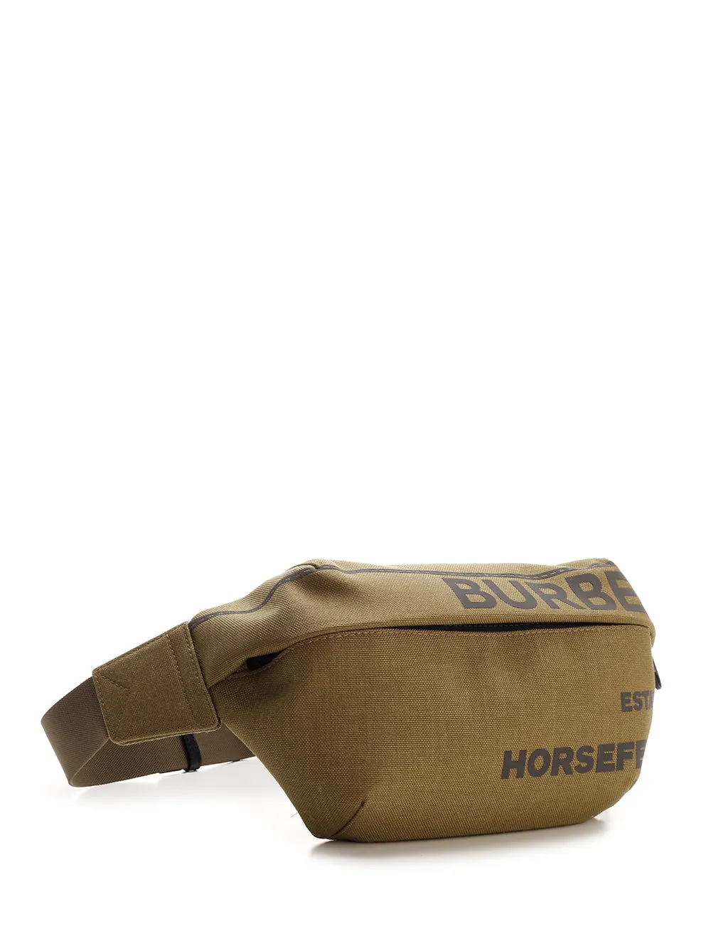 Burberry Horseferry Logo Printed Zipped Belt Bag