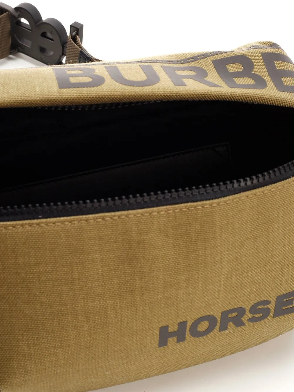 Burberry Horseferry Logo Printed Zipped Belt Bag