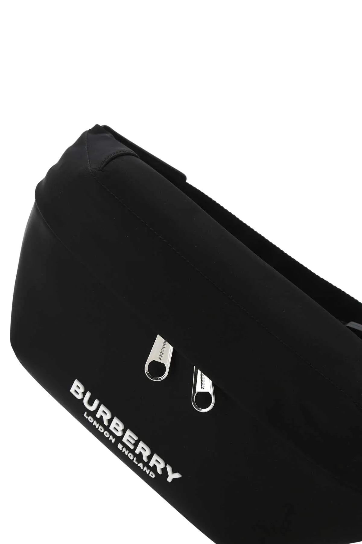 Burberry Logo Print Zipped Belt Bag