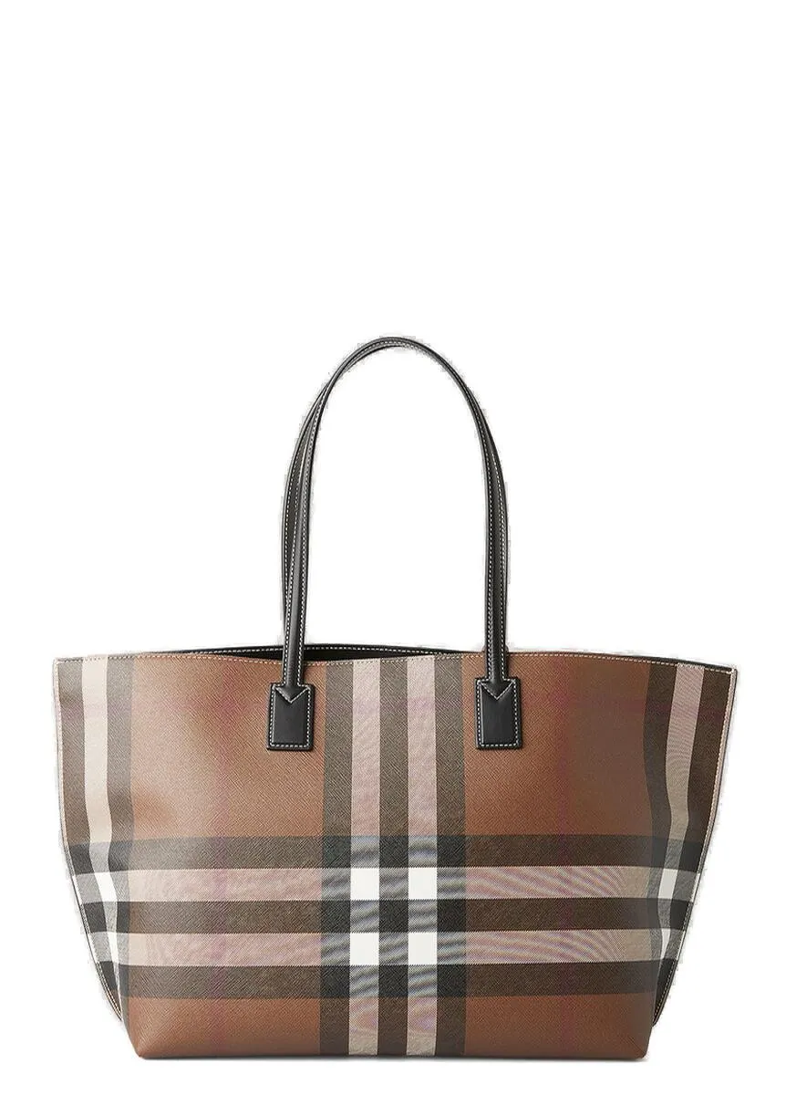 Burberry Medium Check Tote Bag