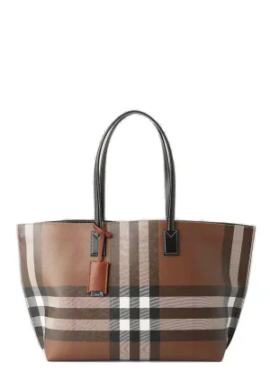 Burberry Medium Check Tote Bag