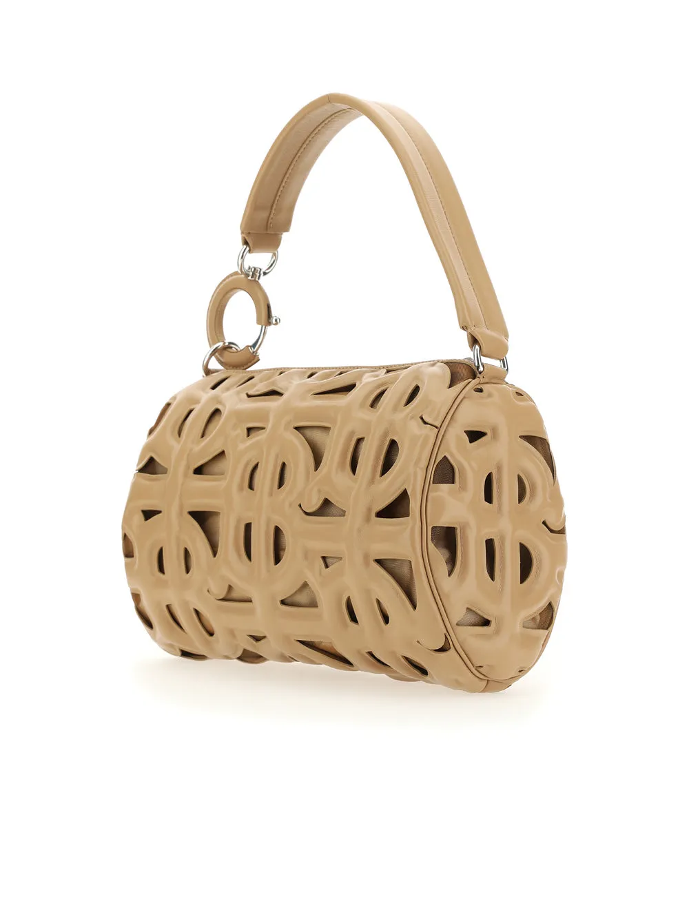 Burberry TB Monogram Detailed Tote Bag