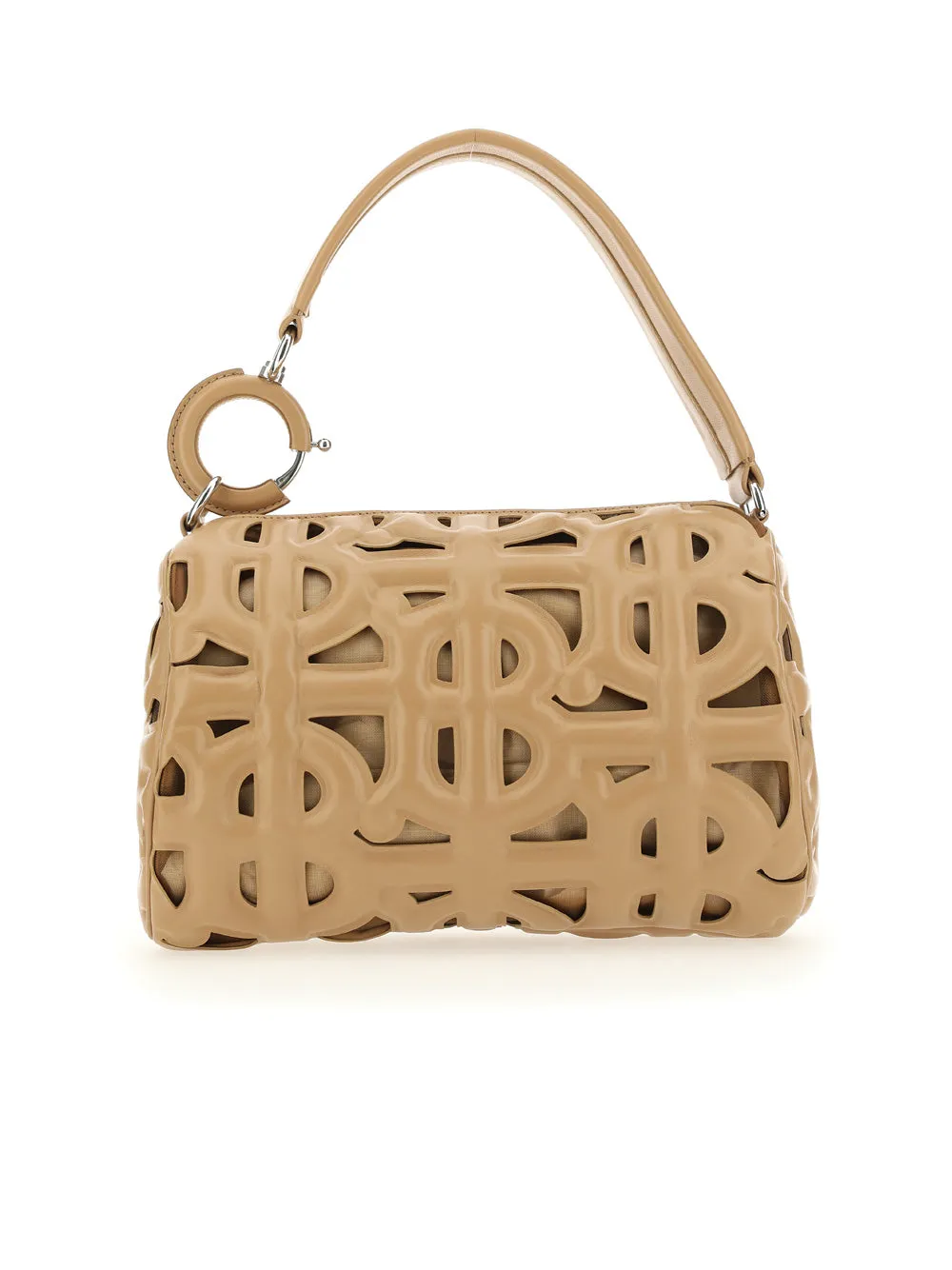 Burberry TB Monogram Detailed Tote Bag