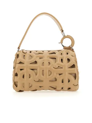 Burberry TB Monogram Detailed Tote Bag