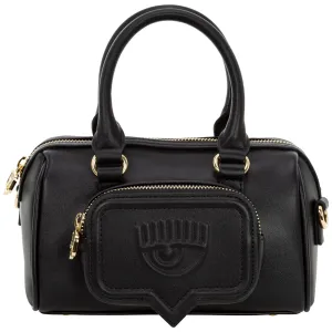 Chiara Ferragni Eyelike Embossed Small Tote Bag