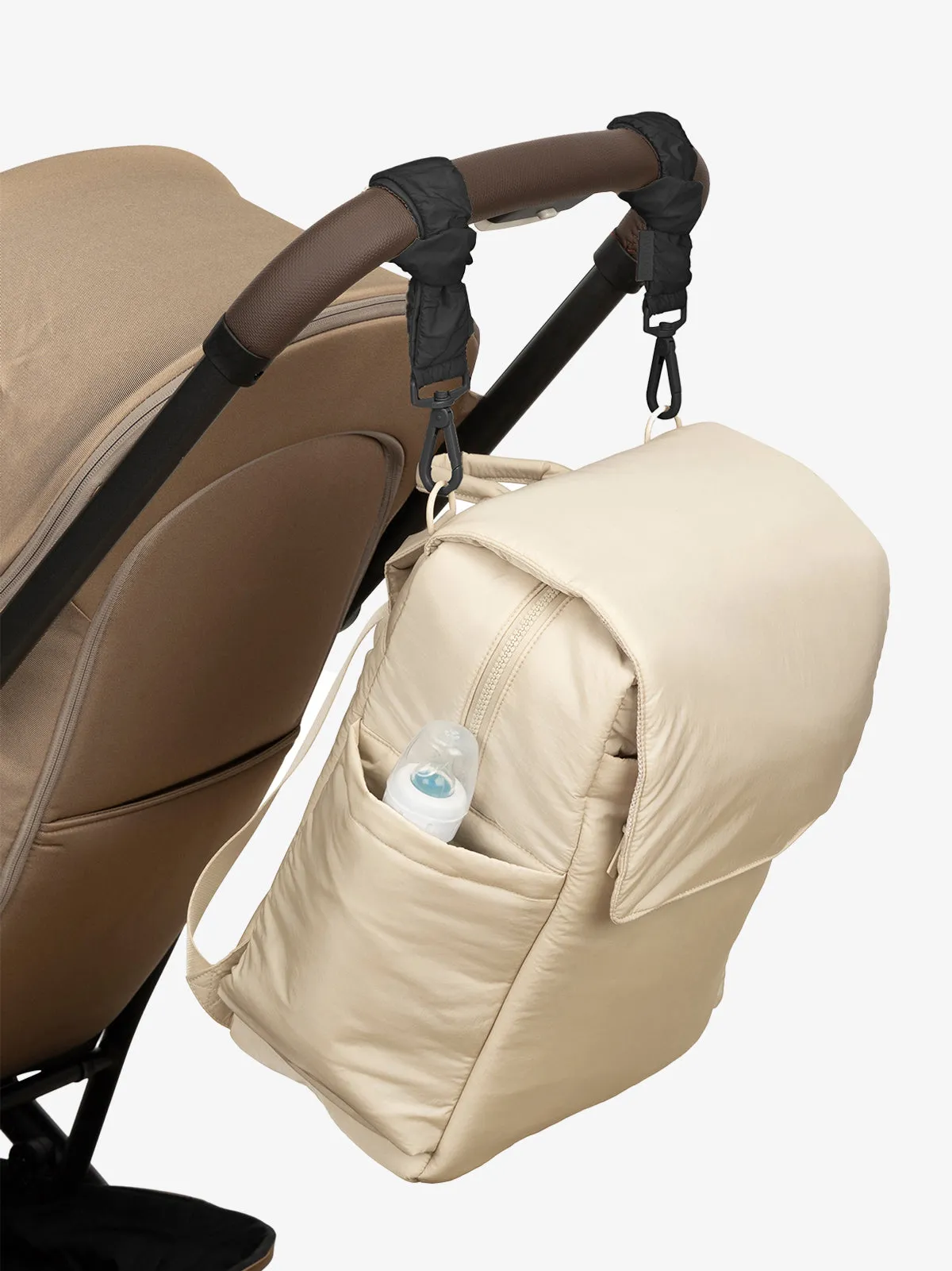 Diaper Backpack with Stroller Straps