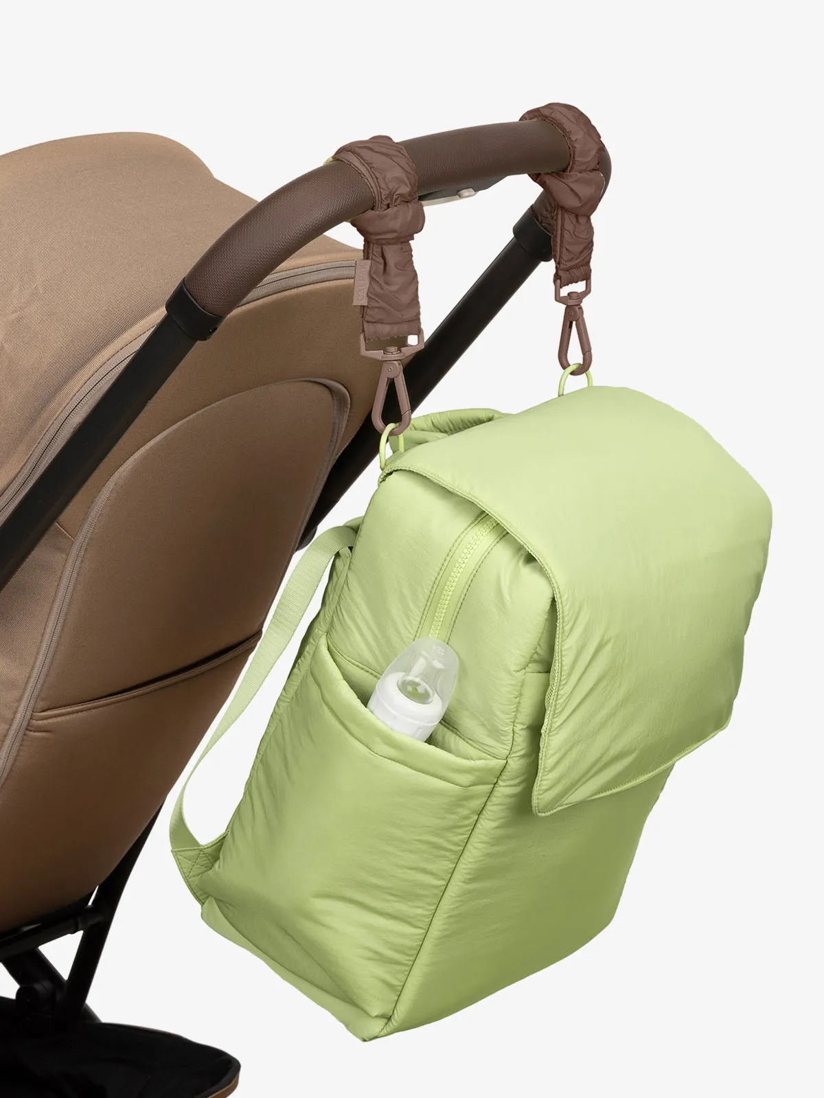 Diaper Backpack with Stroller Straps