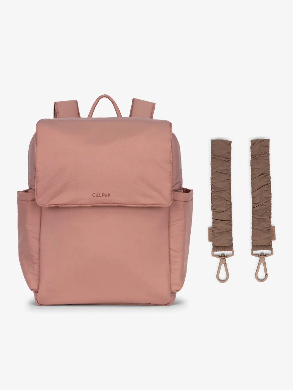 Diaper Backpack with Stroller Straps