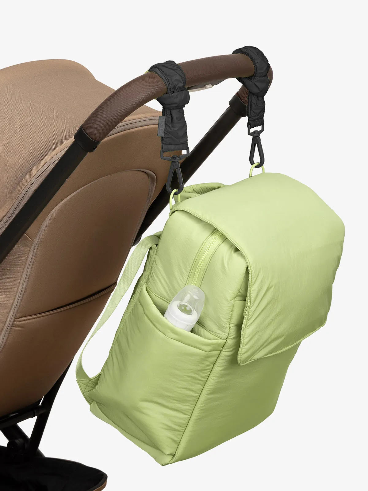 Diaper Backpack with Stroller Straps