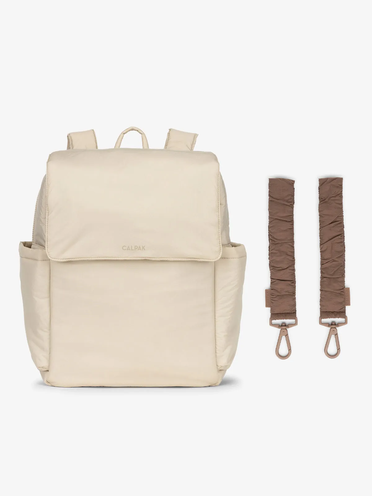 Diaper Backpack with Stroller Straps