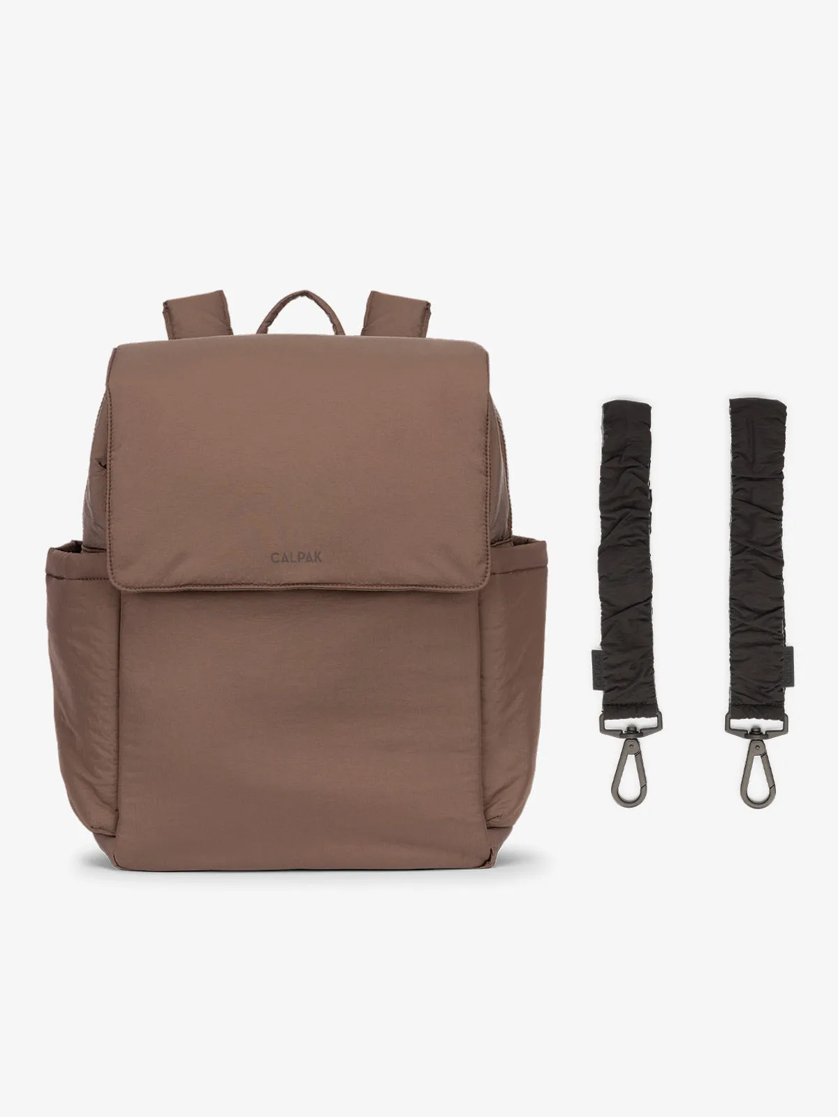 Diaper Backpack with Stroller Straps