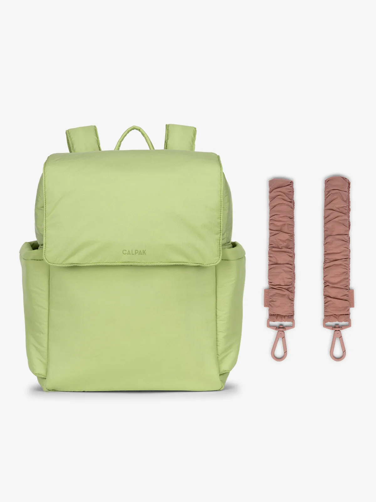 Diaper Backpack with Stroller Straps