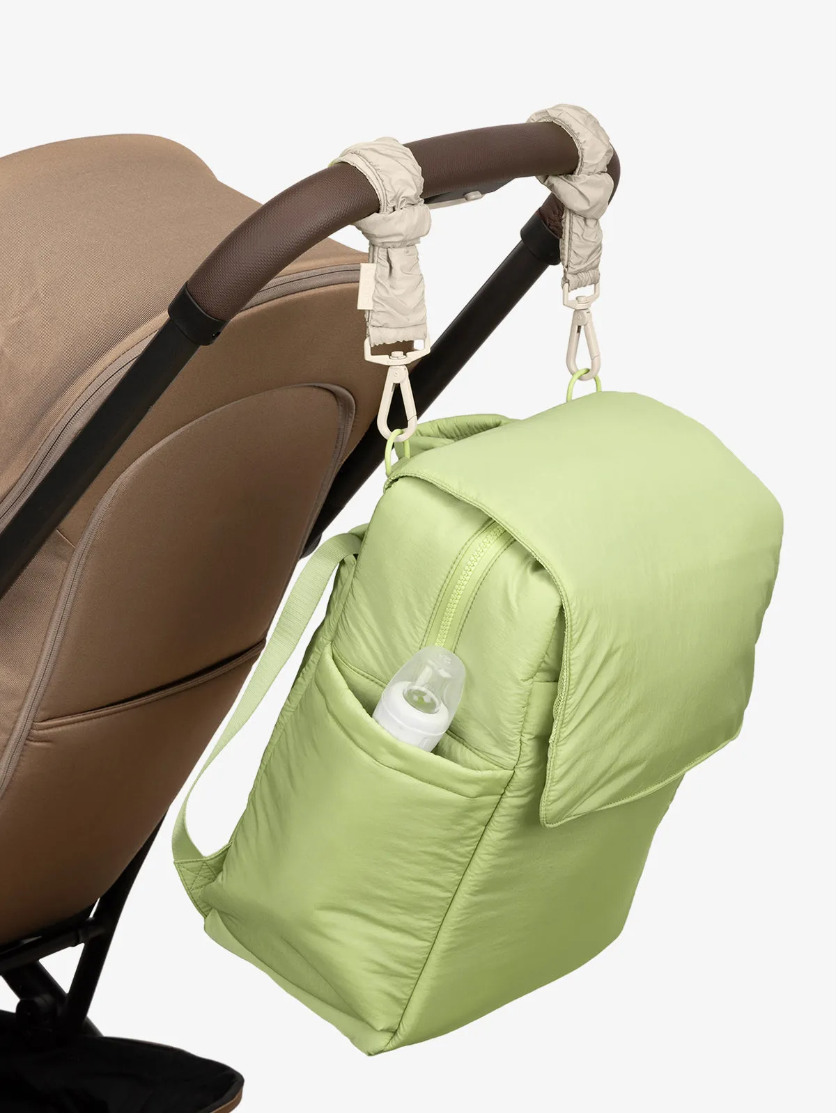 Diaper Backpack with Stroller Straps