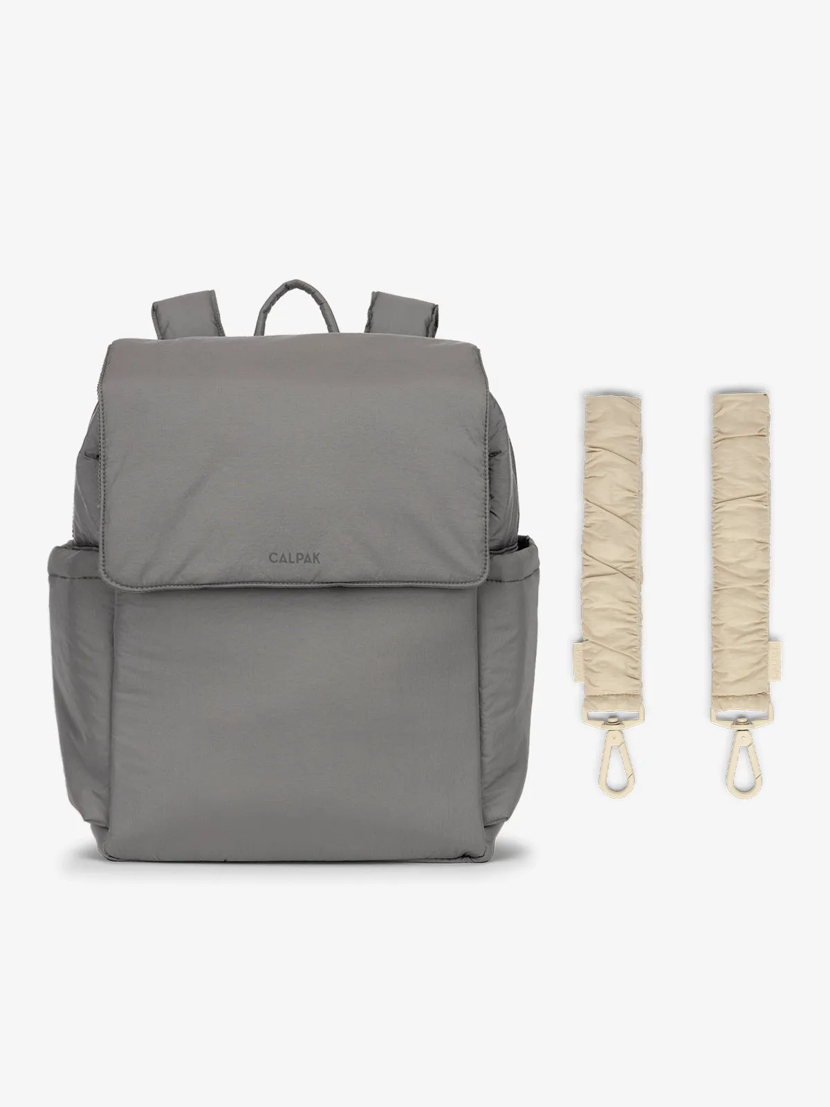 Diaper Backpack with Stroller Straps