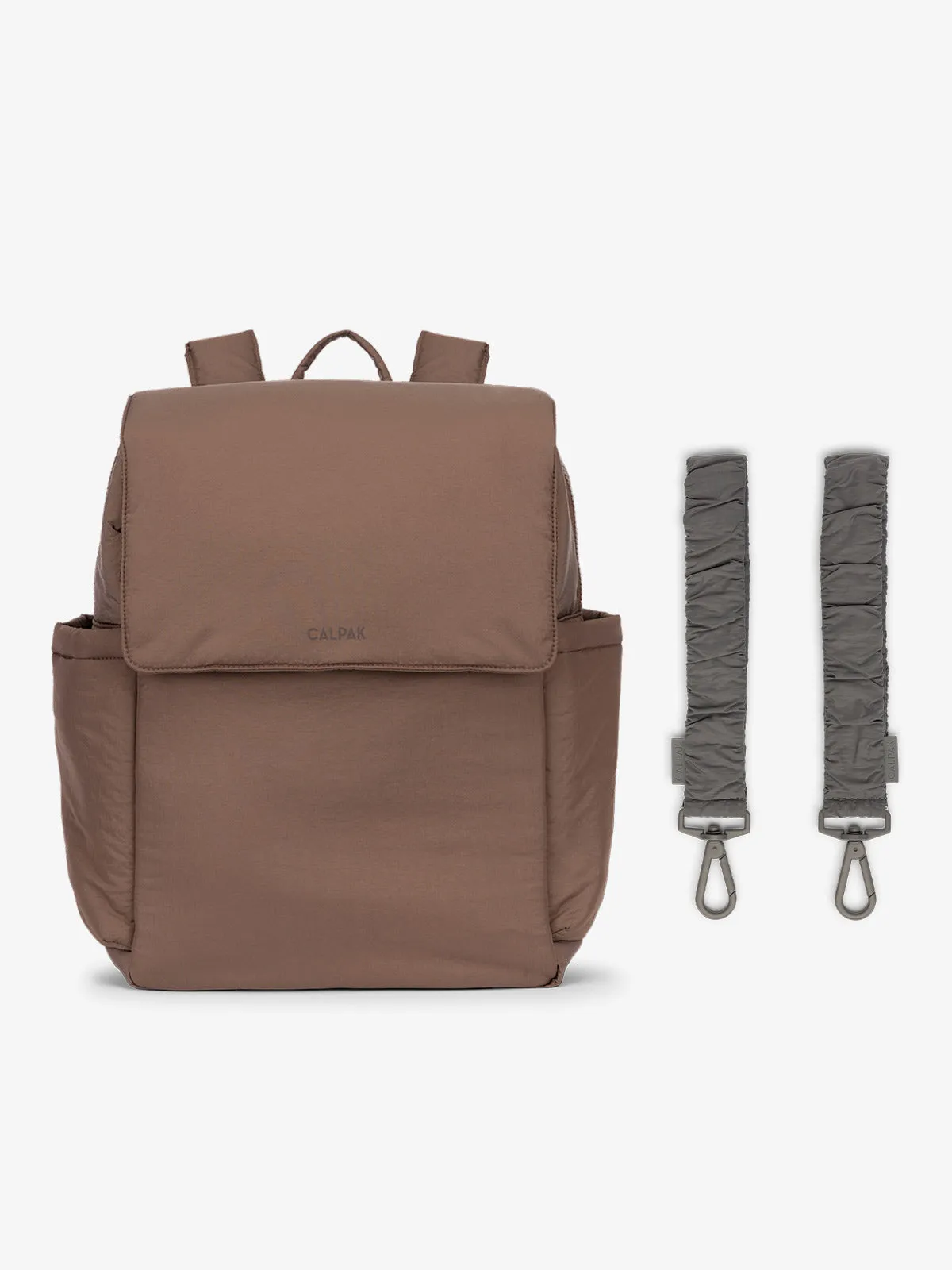 Diaper Backpack with Stroller Straps