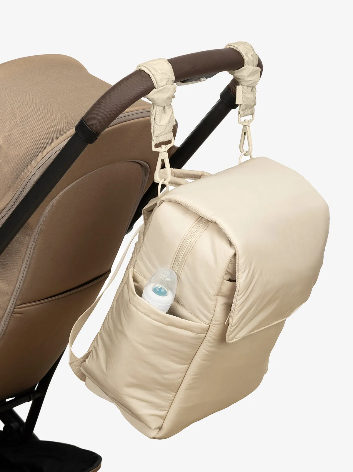 Diaper Backpack with Stroller Straps