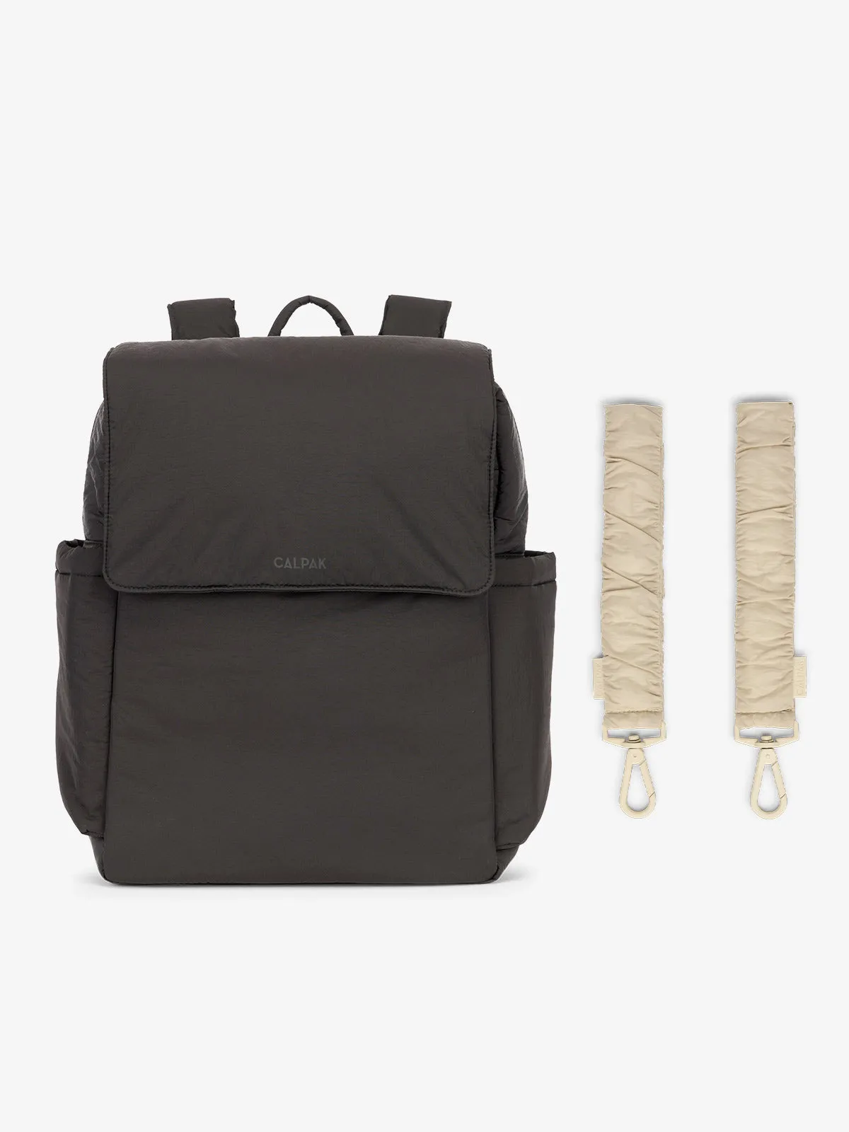 Diaper Backpack with Stroller Straps