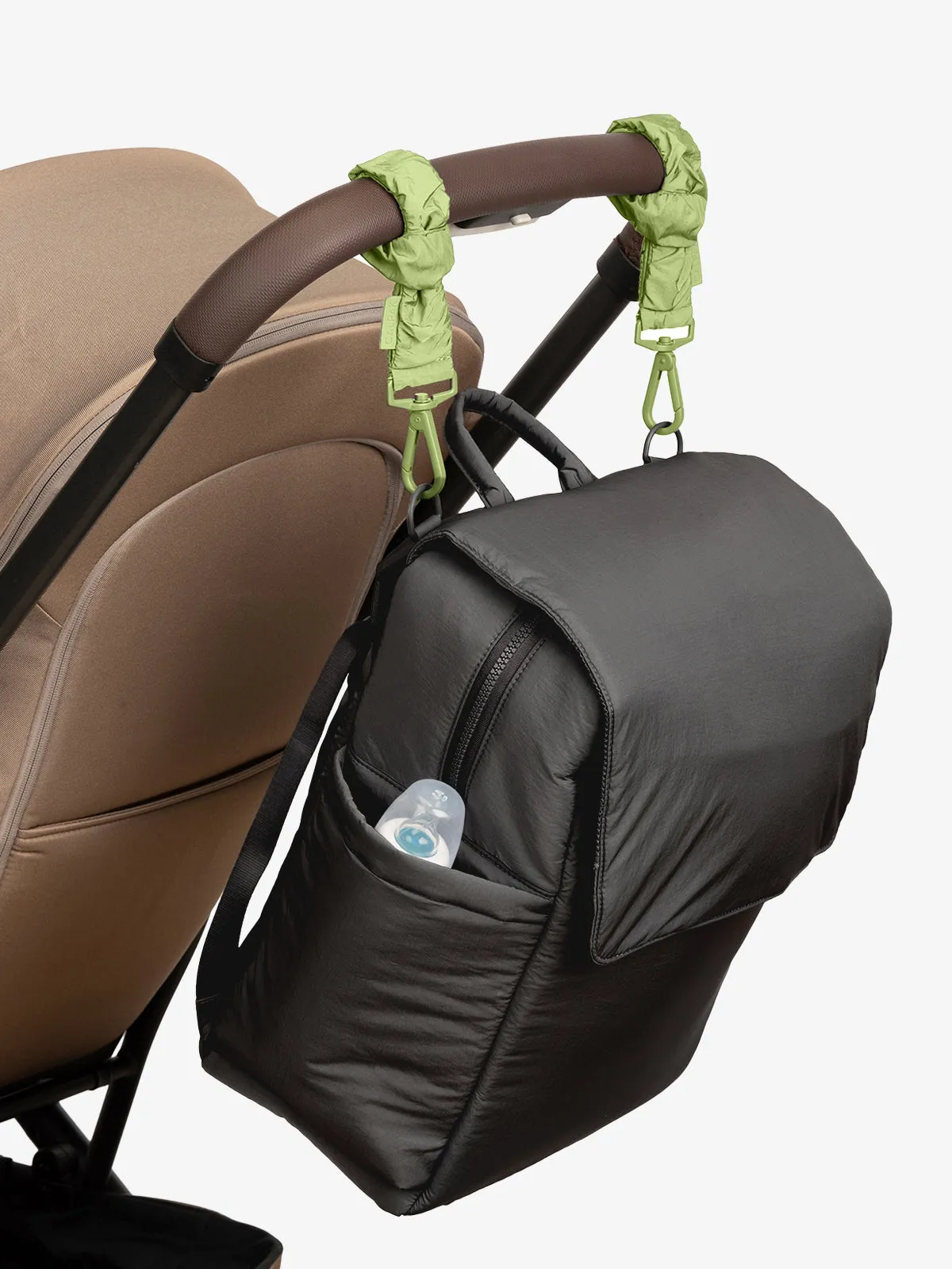 Diaper Backpack with Stroller Straps
