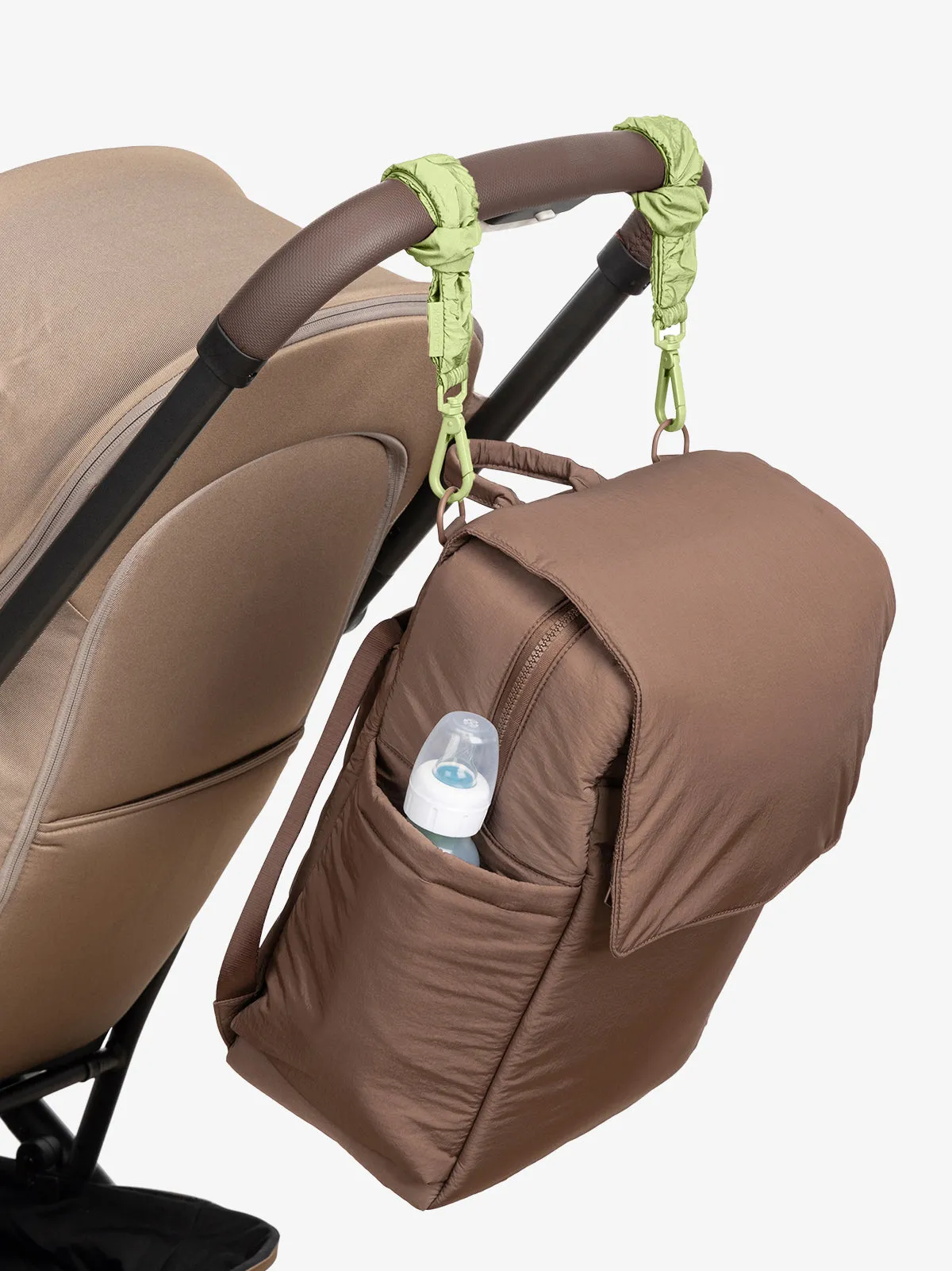 Diaper Backpack with Stroller Straps