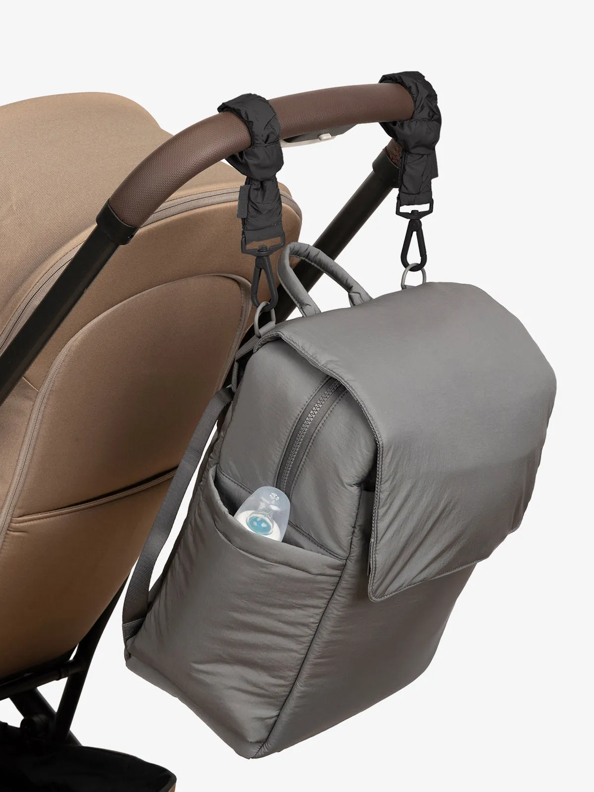 Diaper Backpack with Stroller Straps