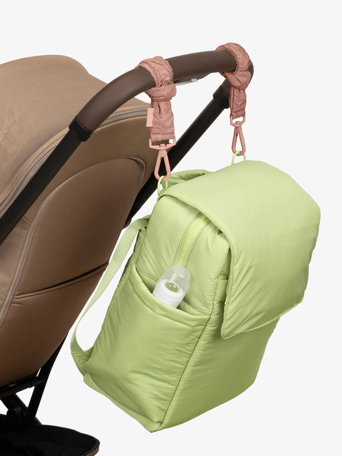 Diaper Backpack with Stroller Straps