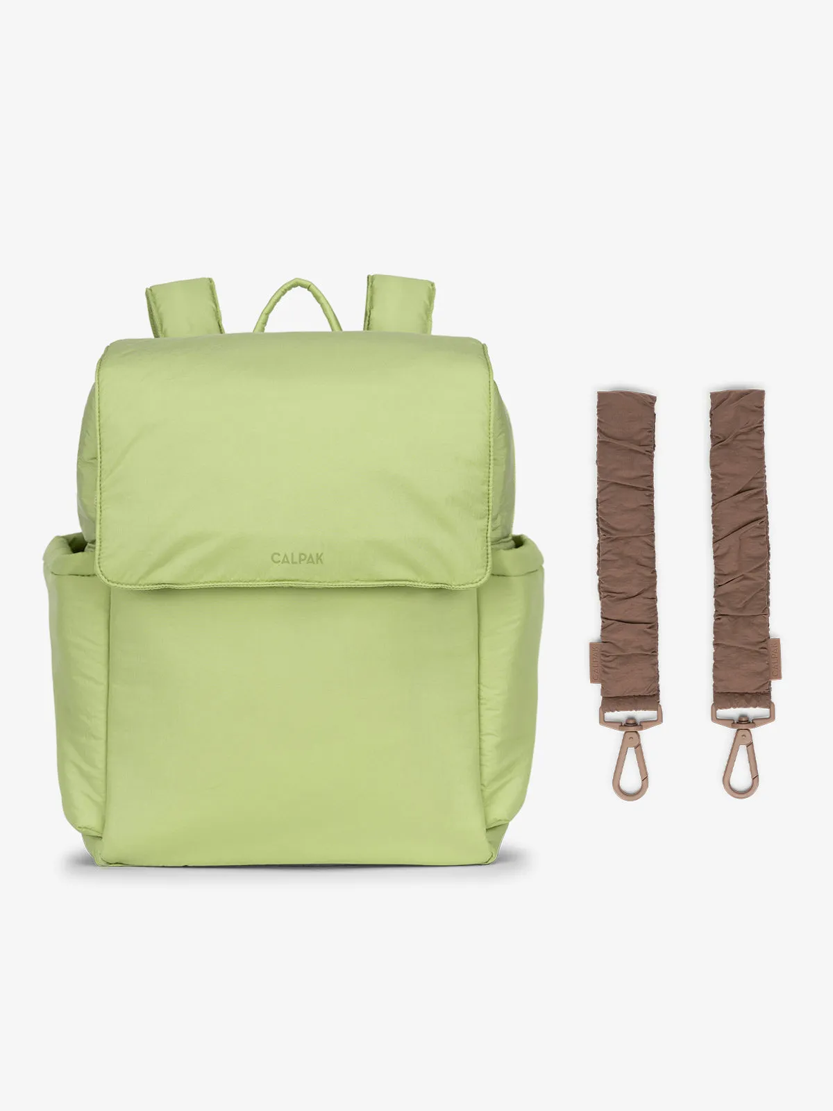 Diaper Backpack with Stroller Straps