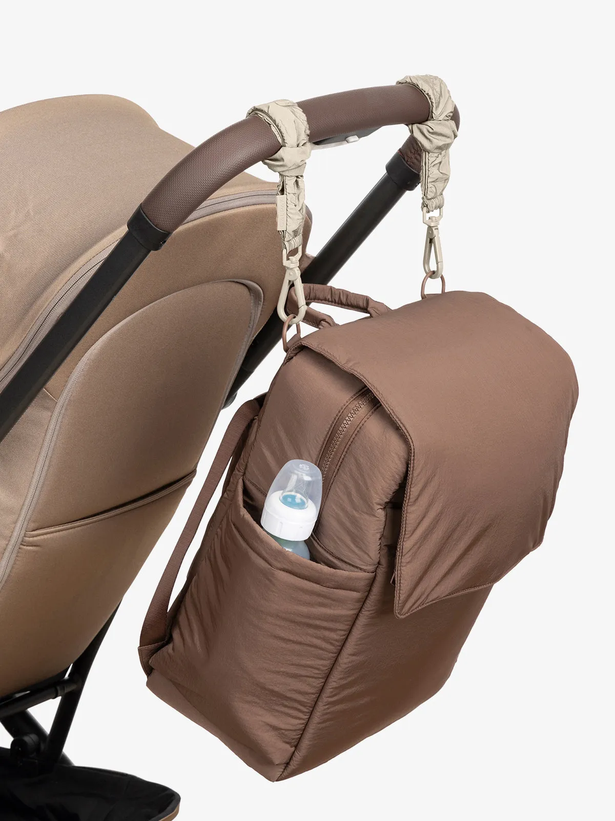 Diaper Backpack with Stroller Straps