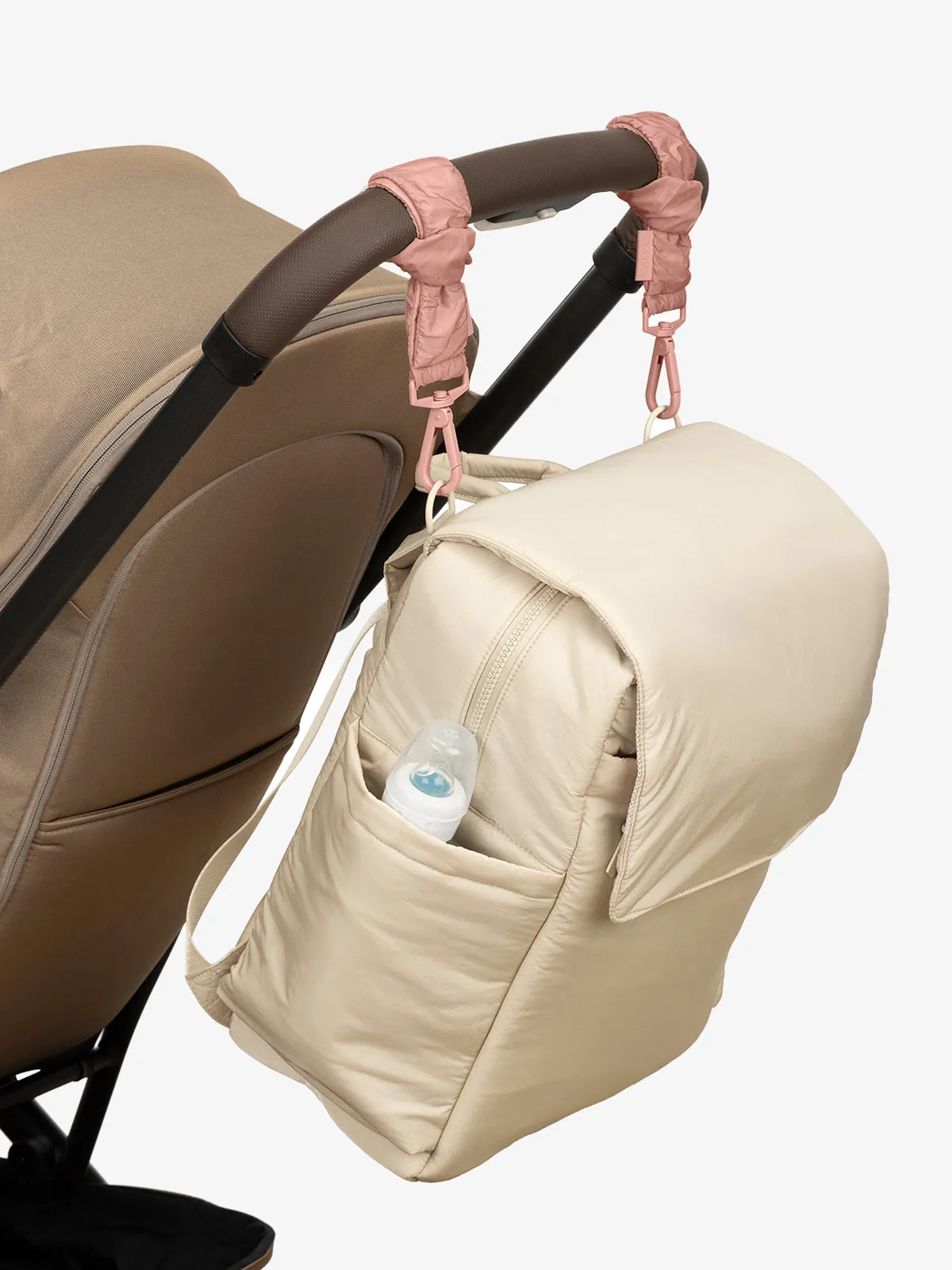 Diaper Backpack with Stroller Straps