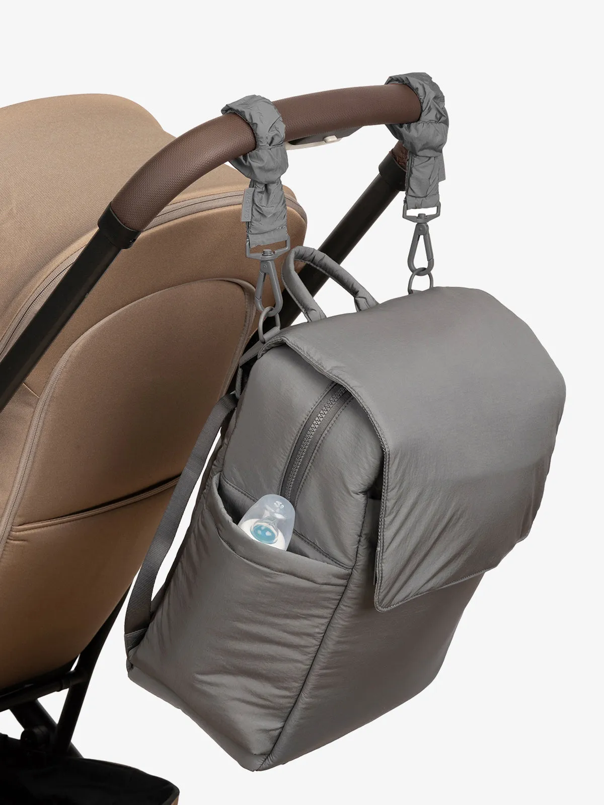 Diaper Backpack with Stroller Straps