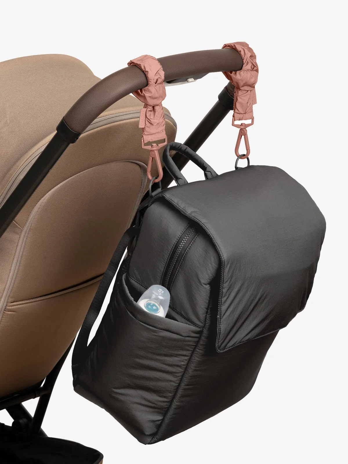 Diaper Backpack with Stroller Straps