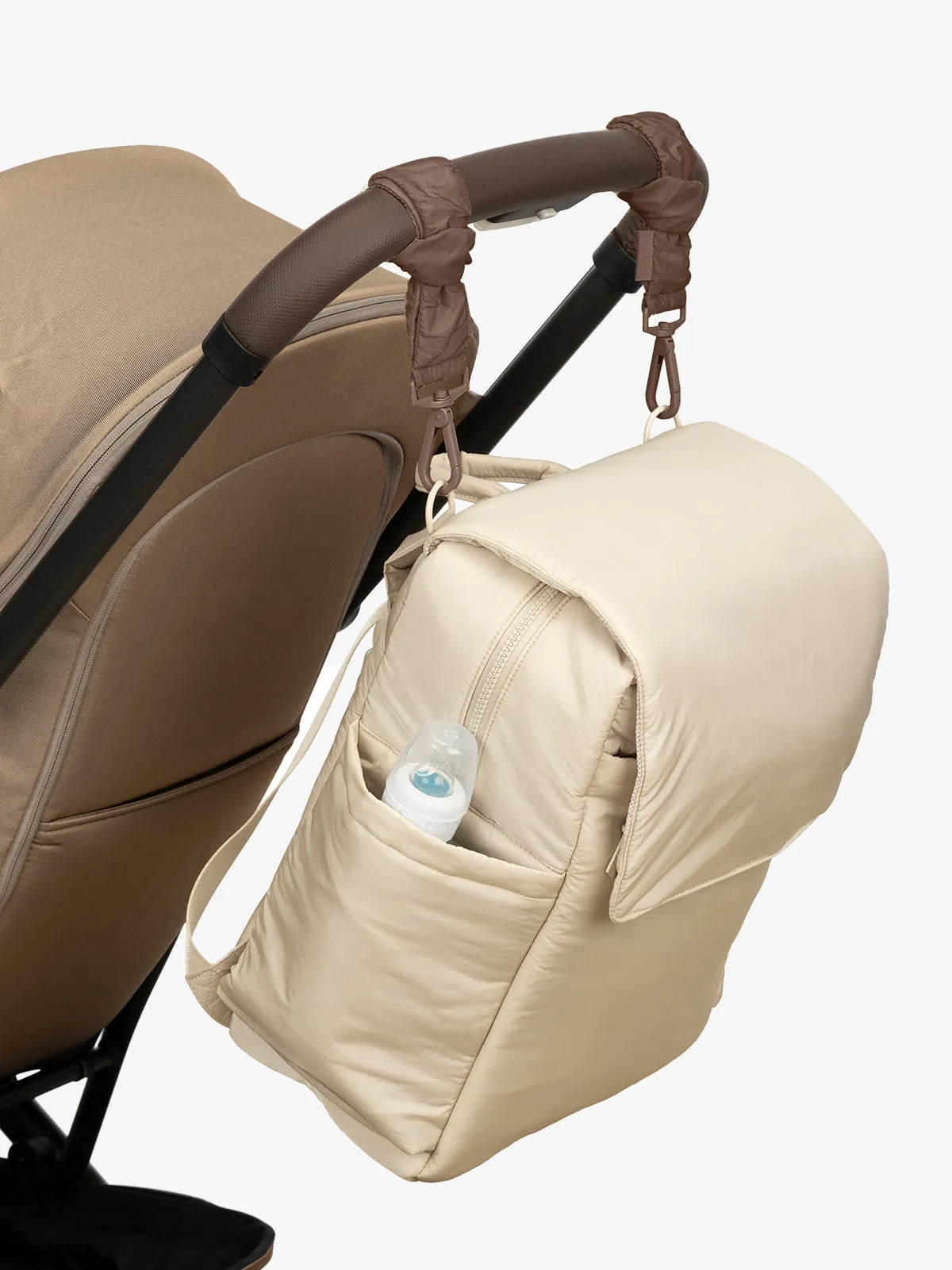 Diaper Backpack with Stroller Straps