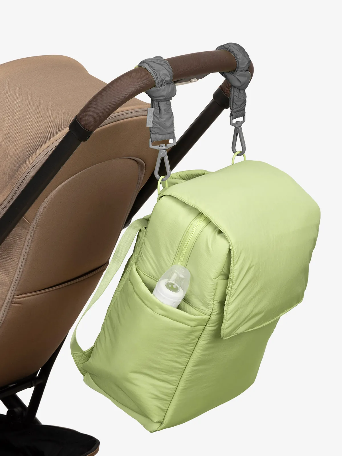 Diaper Backpack with Stroller Straps