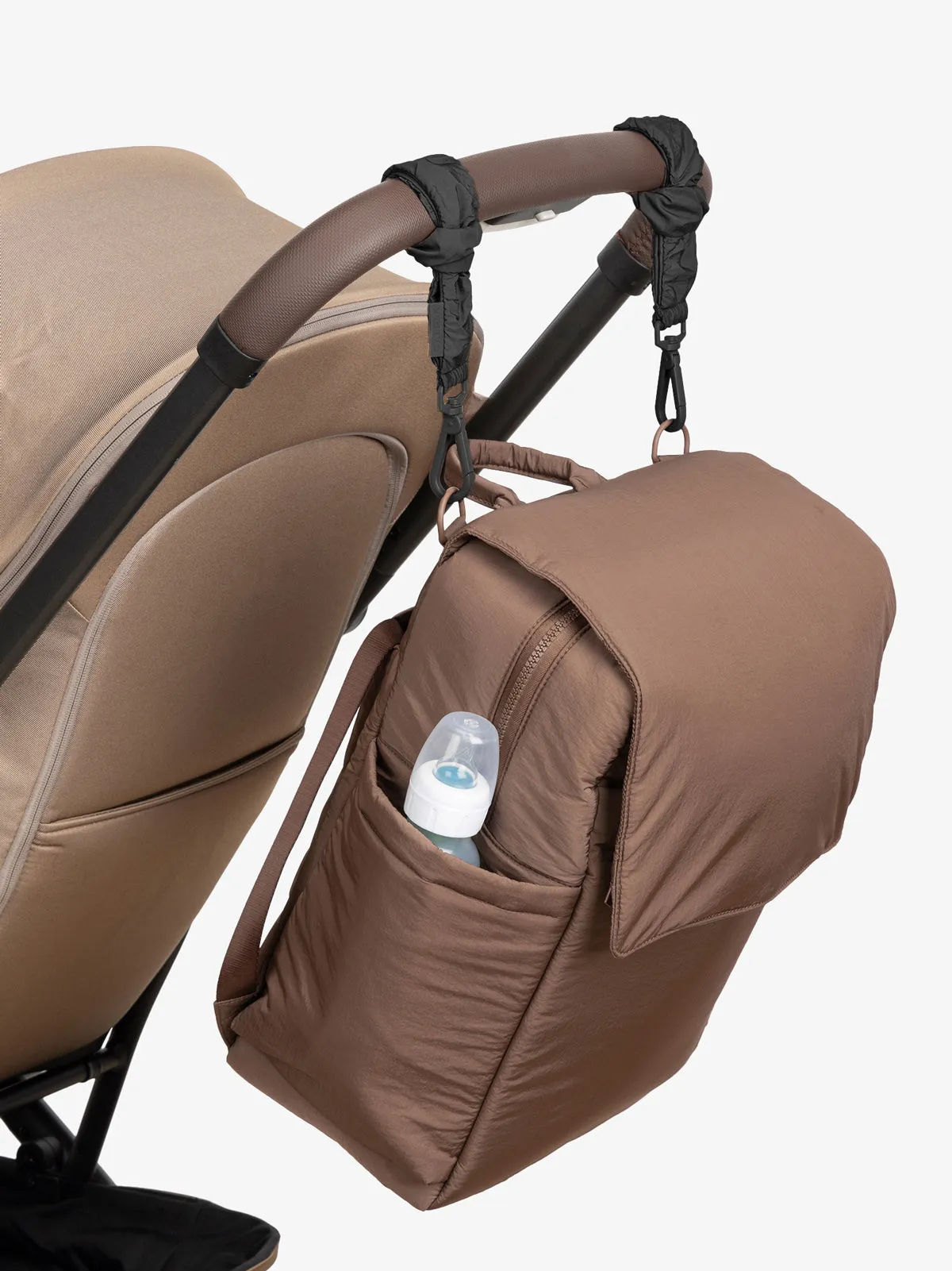 Diaper Backpack with Stroller Straps