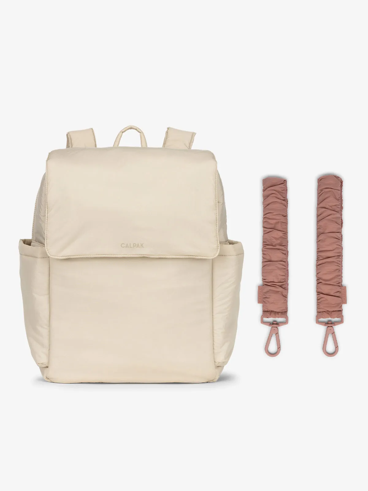 Diaper Backpack with Stroller Straps