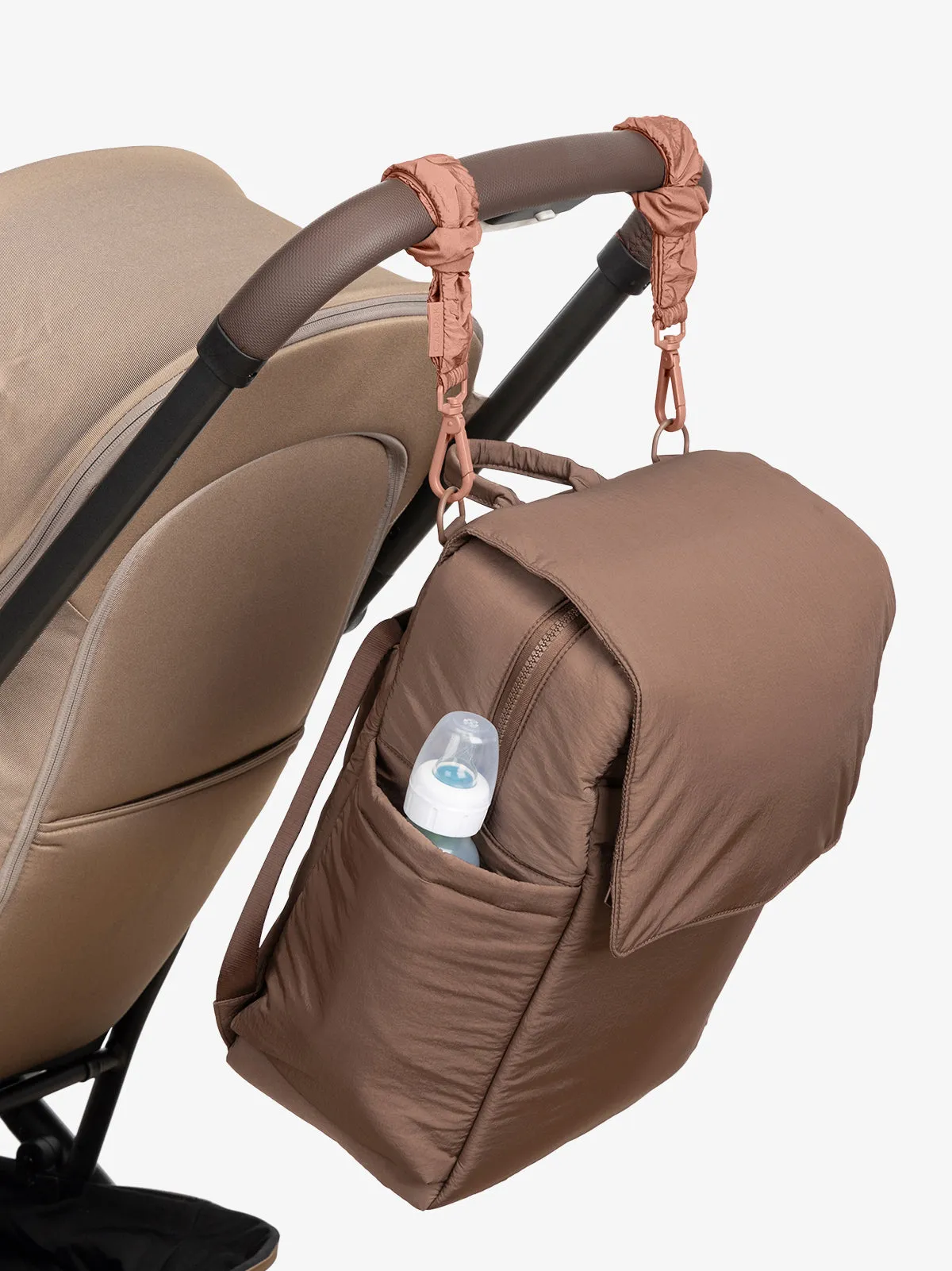 Diaper Backpack with Stroller Straps