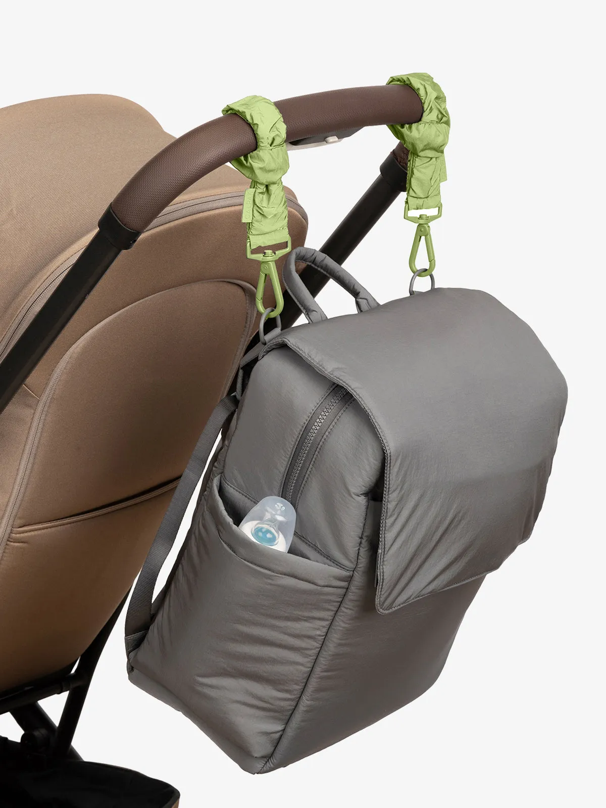 Diaper Backpack with Stroller Straps