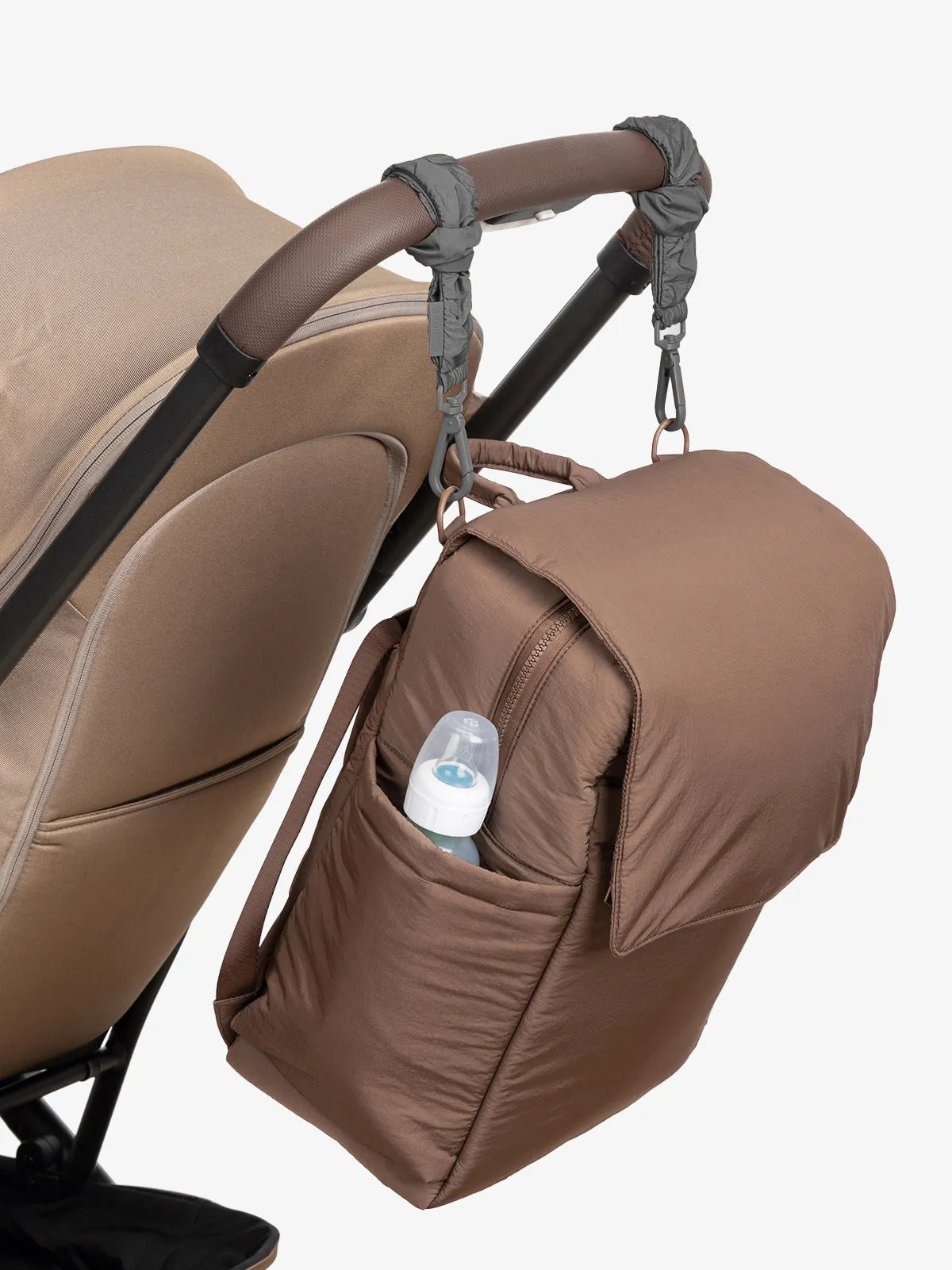 Diaper Backpack with Stroller Straps