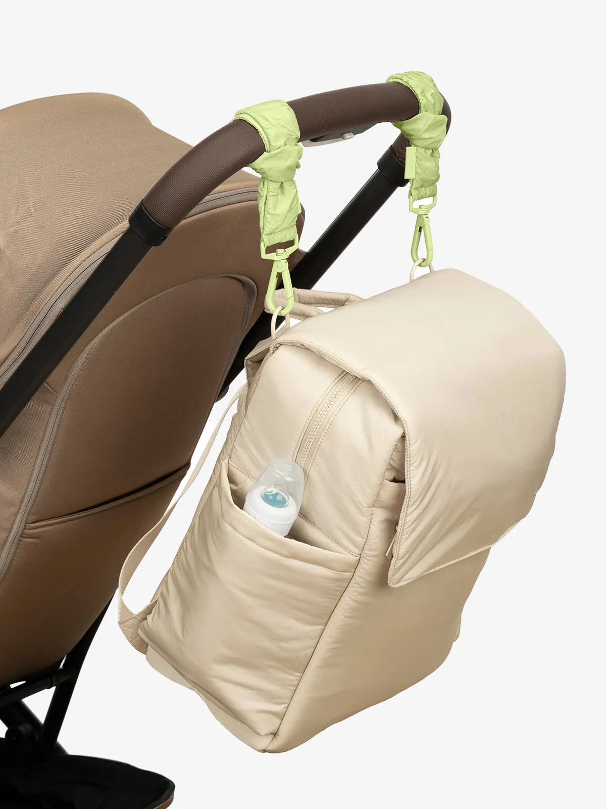 Diaper Backpack with Stroller Straps
