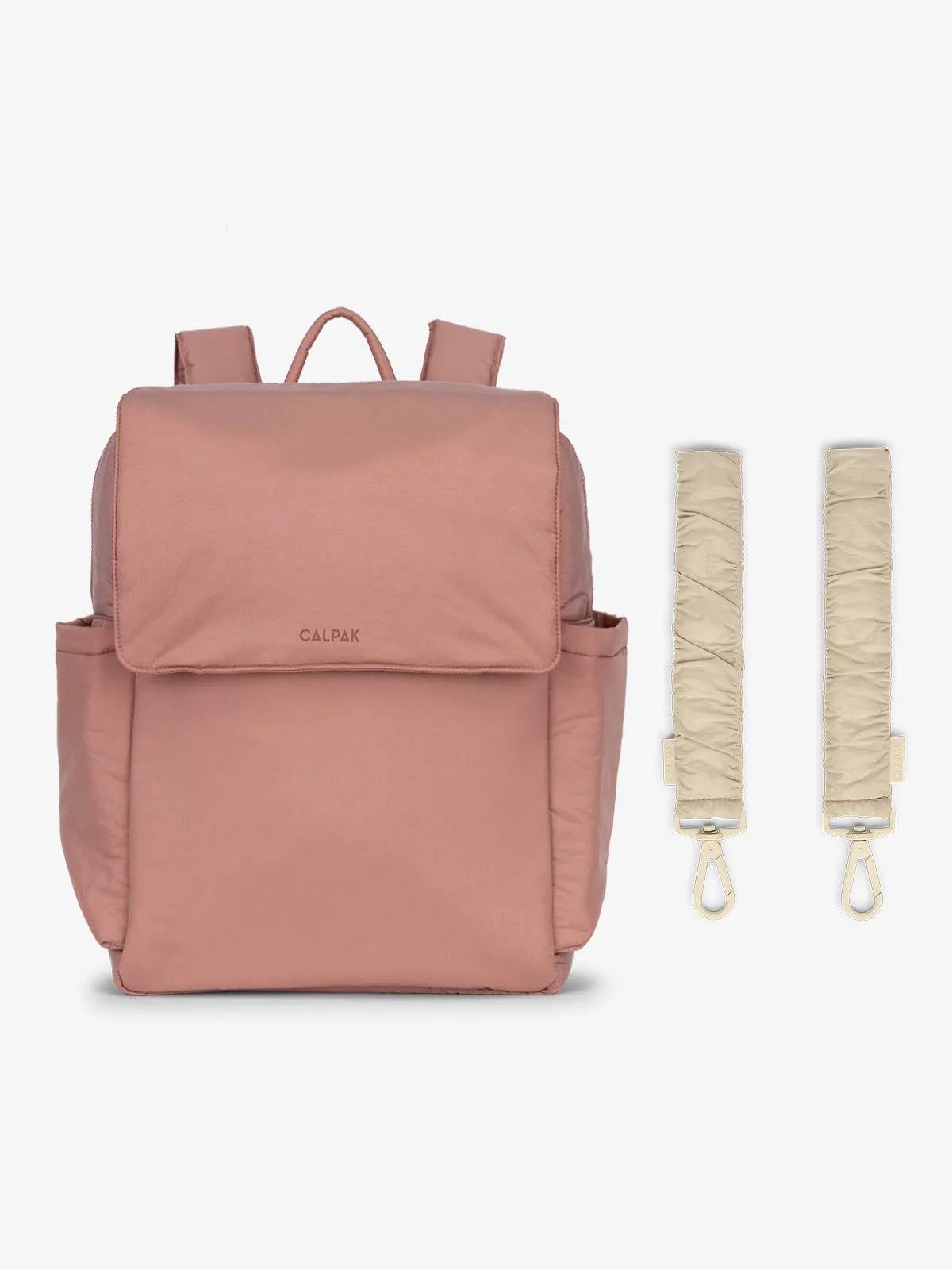 Diaper Backpack with Stroller Straps