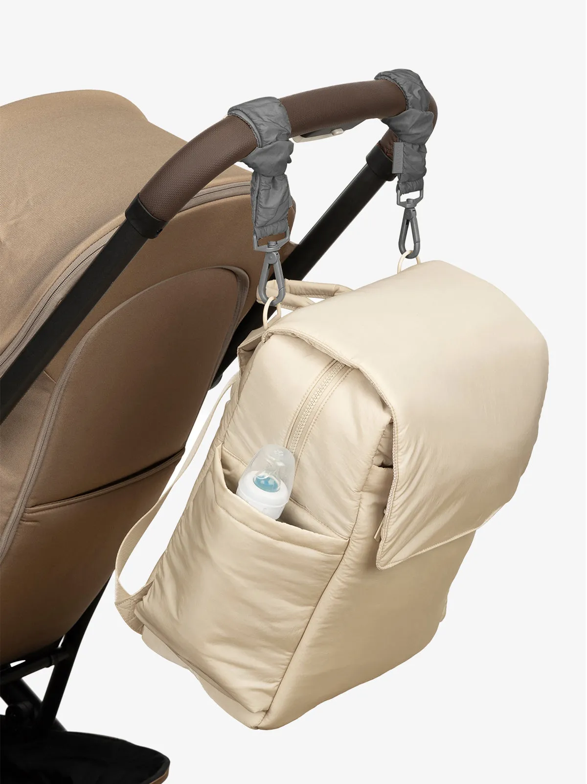 Diaper Backpack with Stroller Straps