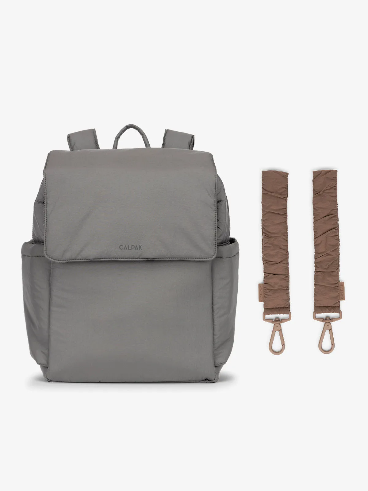 Diaper Backpack with Stroller Straps