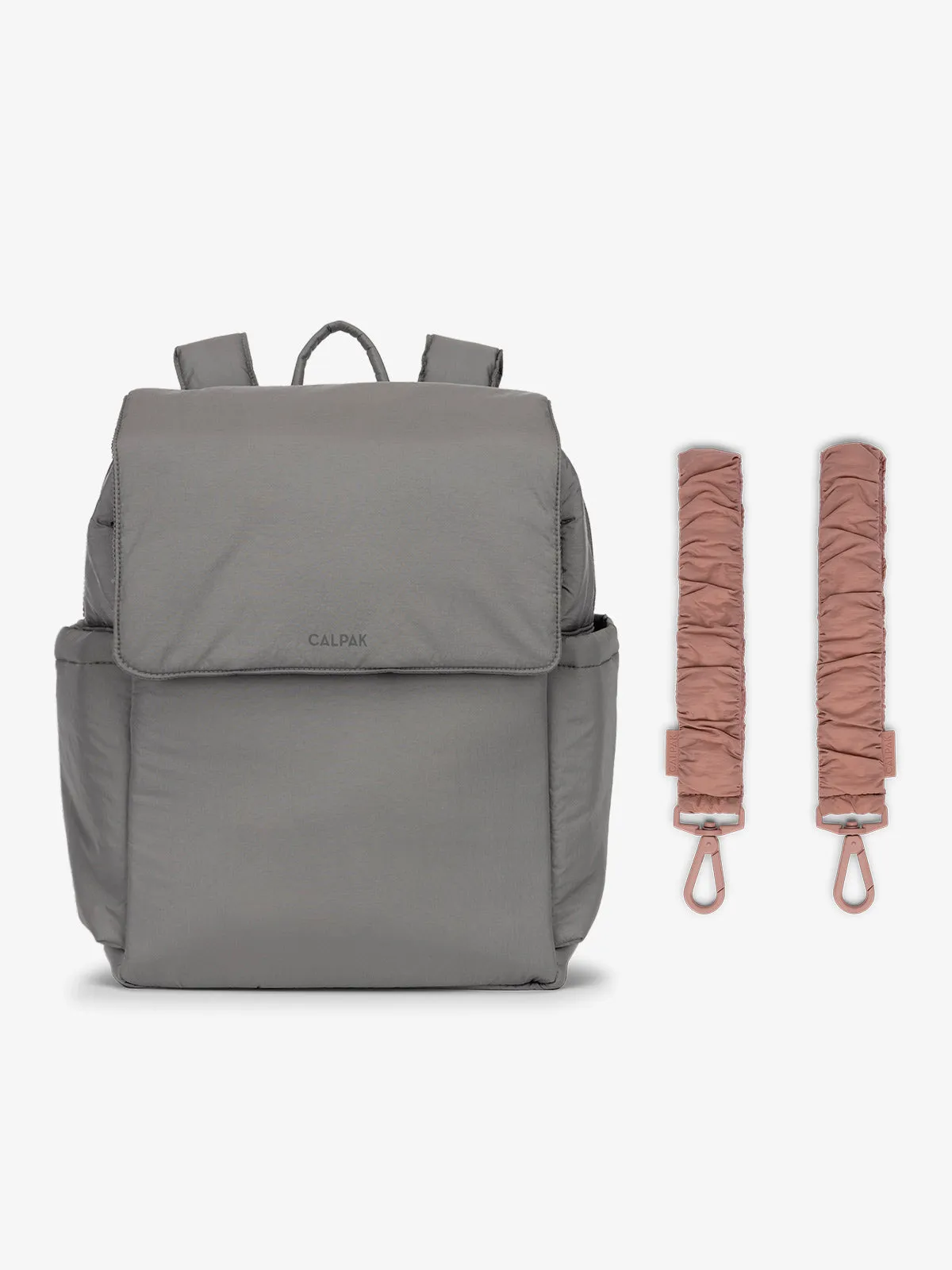 Diaper Backpack with Stroller Straps