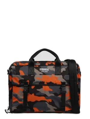 Dsquared2 Ceresio 9 Three-Way Camouflage Briefcase